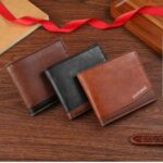Men's Retro Business Short Wallet – Large Capacity Card & Coin Holder