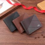 Men's Slim Leather Card Holder Wallet