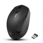 Wireless Bluetooth Ergonomic Mouse with Silent Clicks and Adjustable DPI