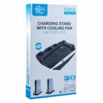 PS5 Vertical Stand with Cooling Fan and Dual Controller Charging Station