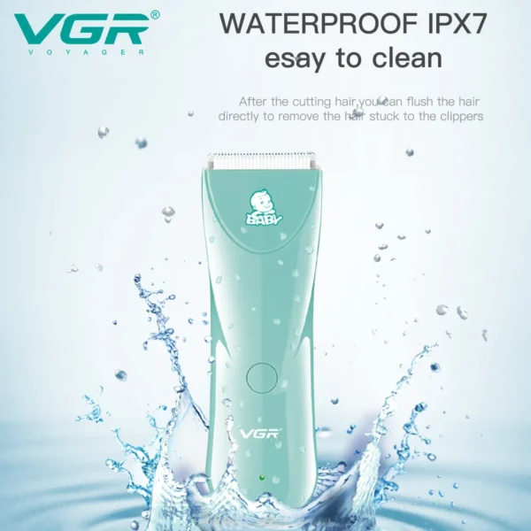 VGR V-150 Waterproof IPX7 Professional Hair Clipper