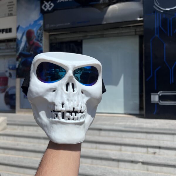 White mask