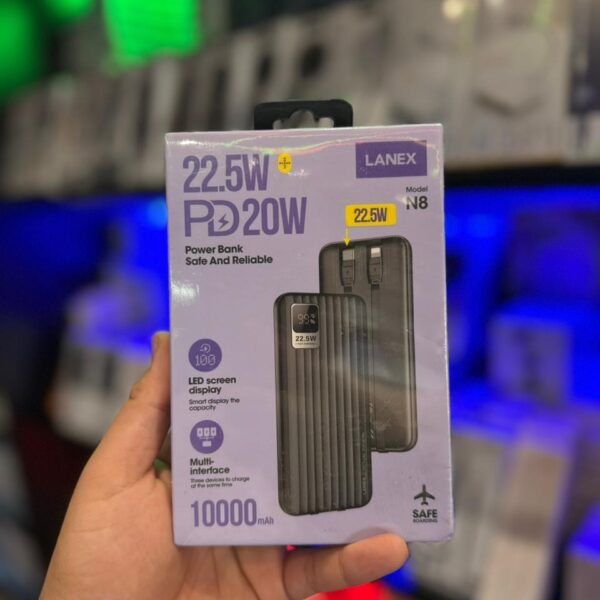 Power bank with cables