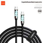 Moxom Silicone USB-C to USB-C Cable 240W - MX-CB352 - Image 4