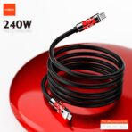 Moxom Silicone USB-C to USB-C Cable 240W - MX-CB352 - Image 2