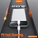 MOXOM 15W Magnetic Wireless Power Bank (MX-PB121 WL) - Image 9