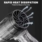 Cordless Hair Dryer 48V (2 Batteries) - Image 3