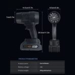 Cordless Hair Dryer 48V (2 Batteries) - Image 5