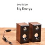 LEERFEI E-1014 Multimedia Wooden Speakers