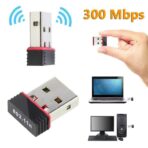 USB 2.0 Wireless WiFi Adapter 802.11N – 300Mbps - Image 2