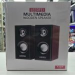 LEERFEI E-1014 Multimedia Wooden Speakers