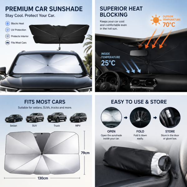 AutoShield Pro Sunshade