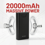 Ven Dens Power Bank 20000mAh - Image 9