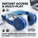 Headphone Wireless P47 - Image 7