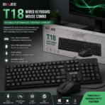 BIOJEE T18 Keyboard & Mouse Combo - Image 2