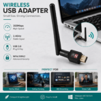 WiFi USB Adapter 300M - Image 4