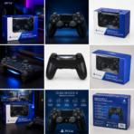 PS4 Wireless Controller Black - Image 2