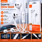 MOXOM EP107 Wired Earphones - Image 2