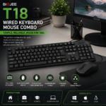 BIOJEE T18 Keyboard & Mouse Combo