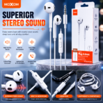 MOXOM EP107 Wired Earphones - Image 3
