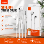 MOXOM EP107 Wired Earphones