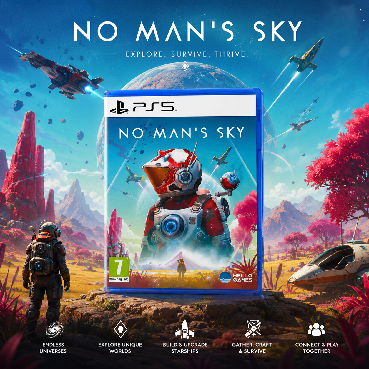 dc0df103-a3cf-48b7-81e0-09f3bc3f39a3 No Man'S Sky Playstation 5 - Image 1