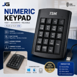 USB Numeric Keypad 19-Key for Laptop & PC