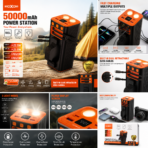 MOXOM 50000mAh POWER BANK